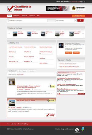 Classifieds in Maine